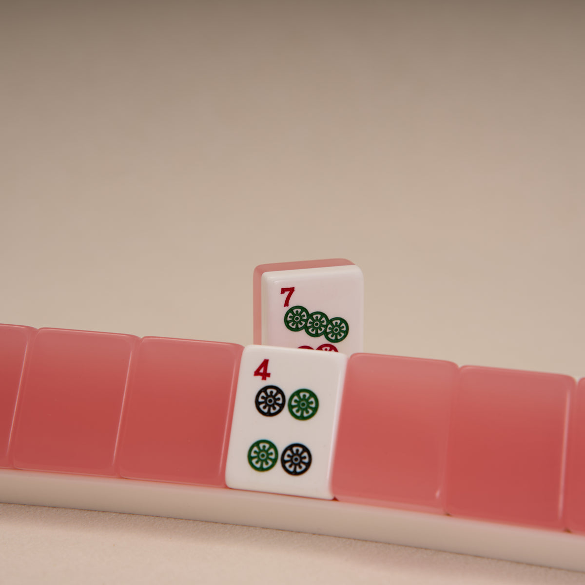 Jelly-Colored Mahjong Tiles
