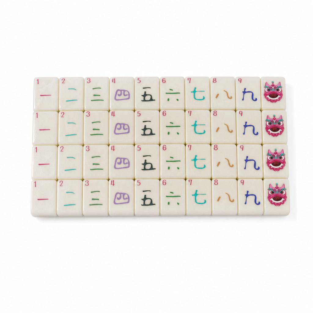 Resin Mahjong Tiles