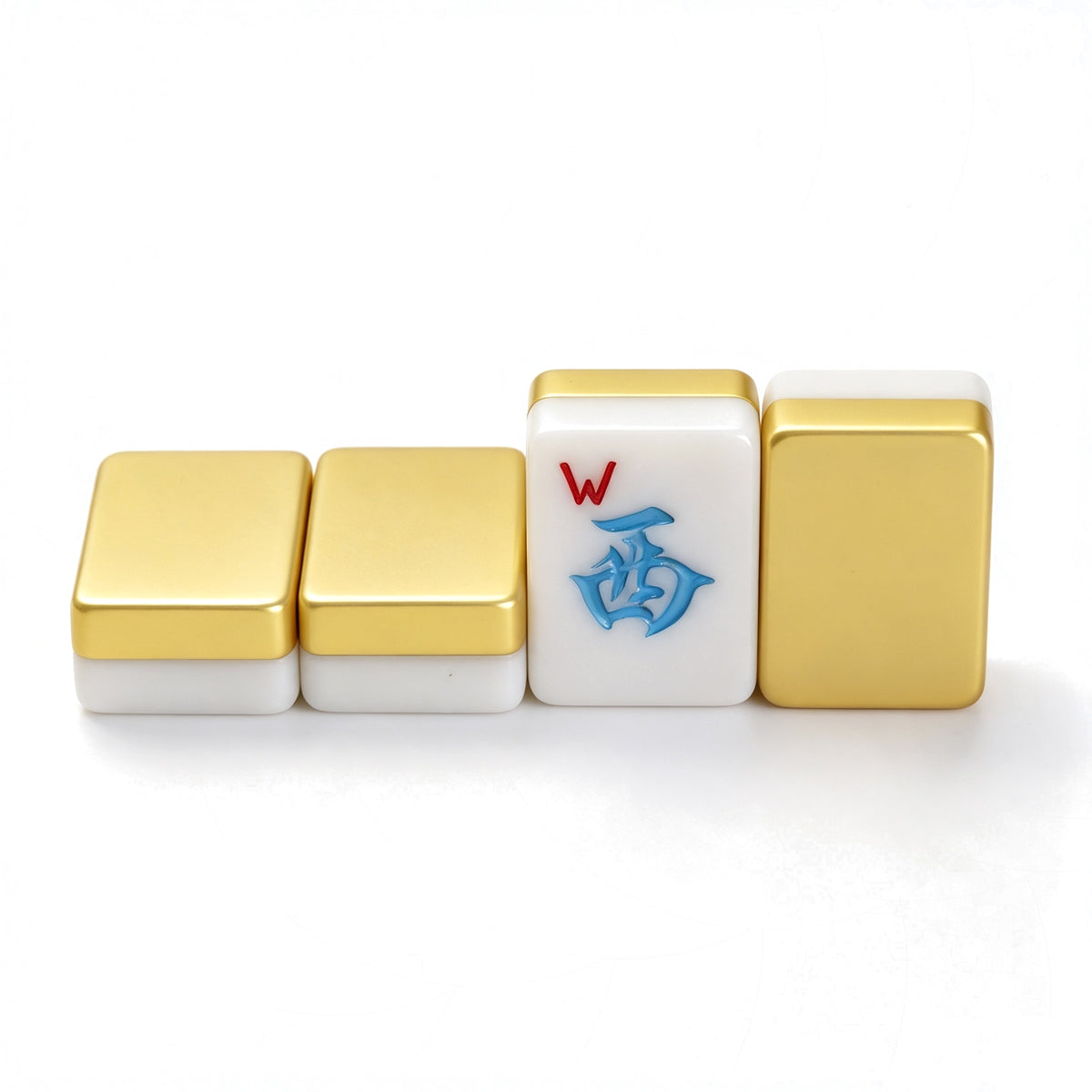 Brass Mahjong Tiles
