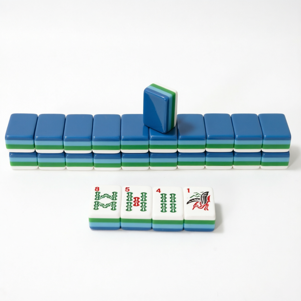 In-Stock 4-Layer Acrylic American Mahjong Set
