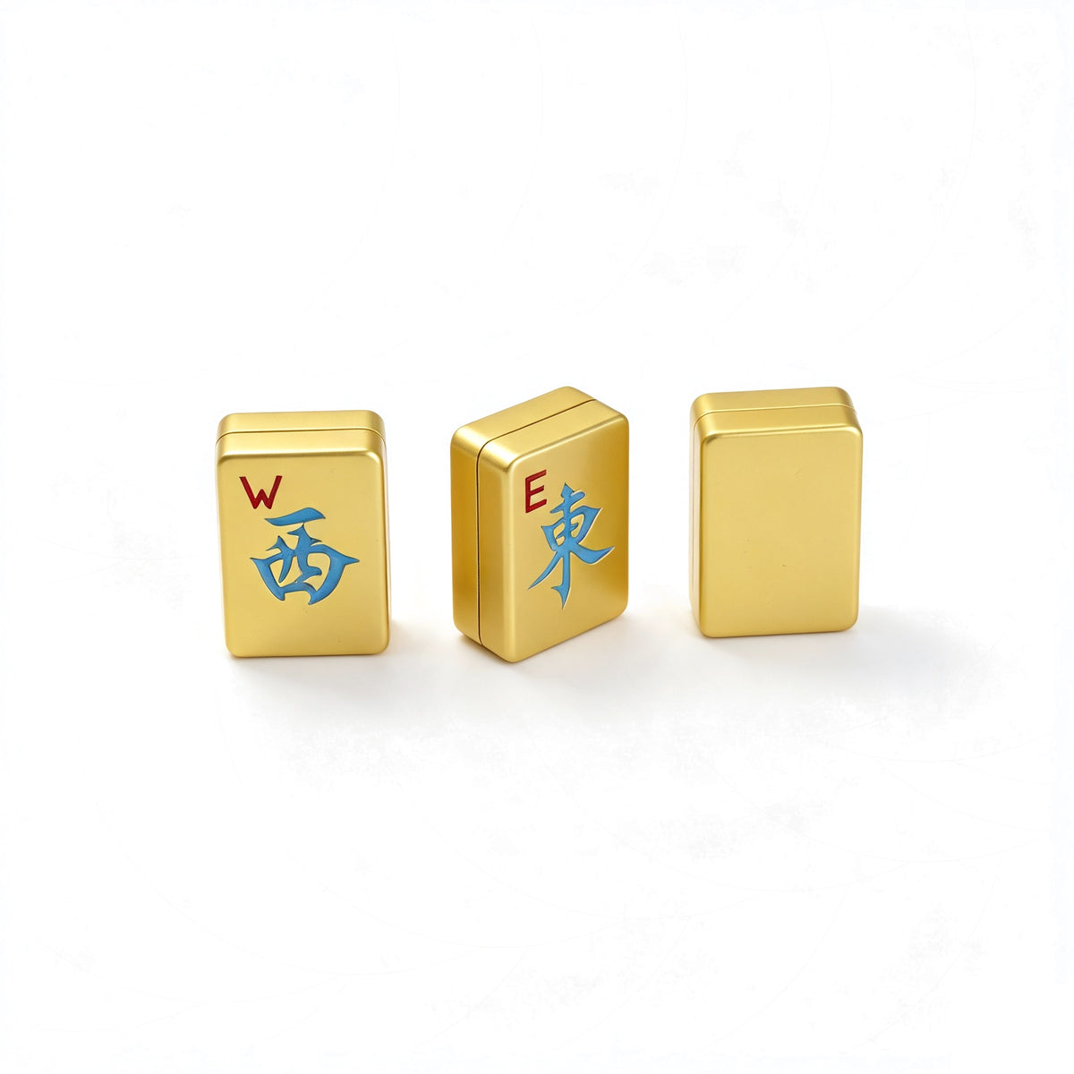 Brass Mahjong Tiles