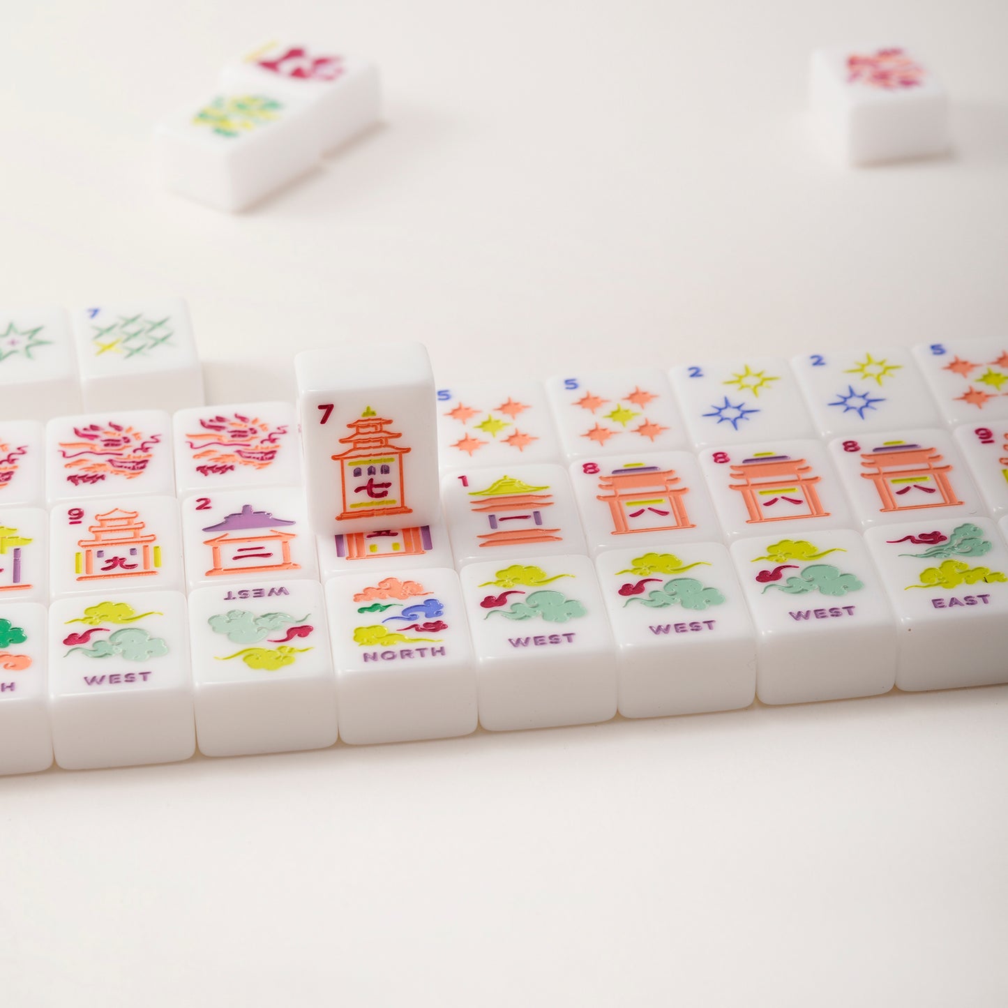 Single‑layer Acrylic American Mahjong Tiles