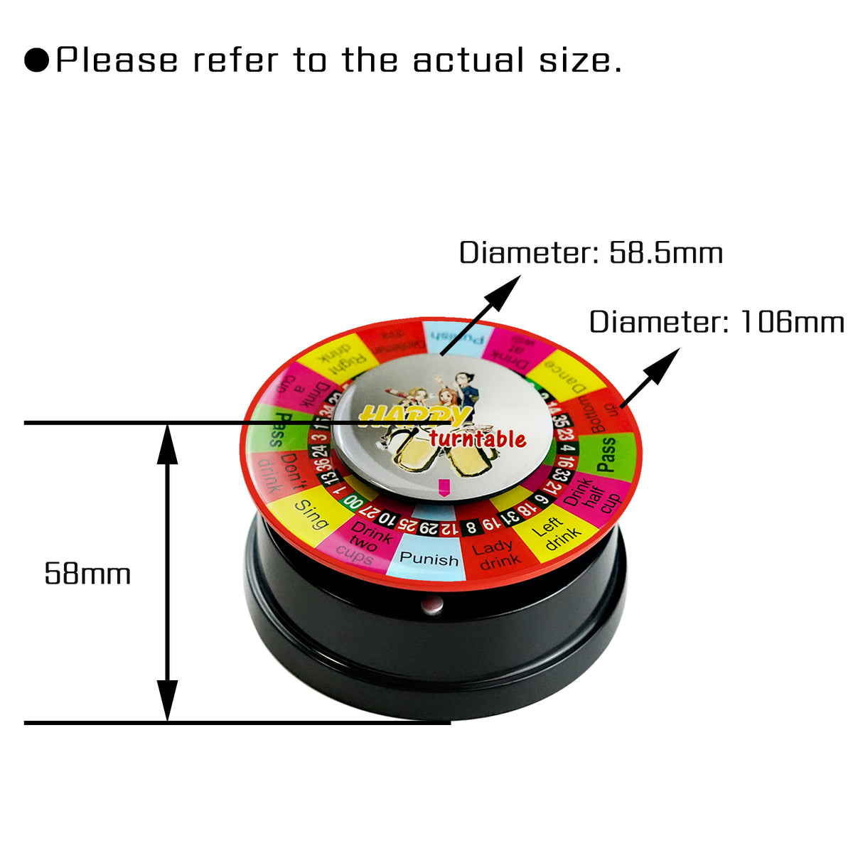 Customizable Electric Turntable
