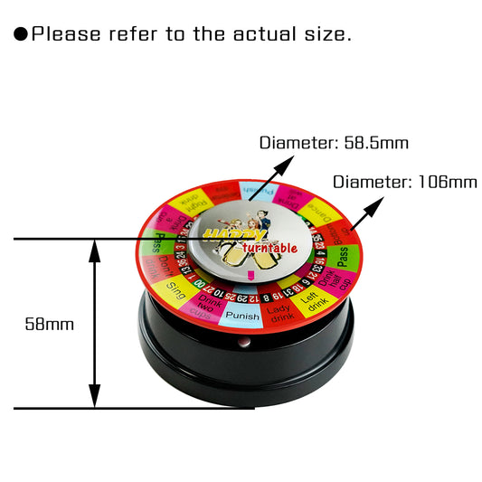 Customizable Electric Turntable