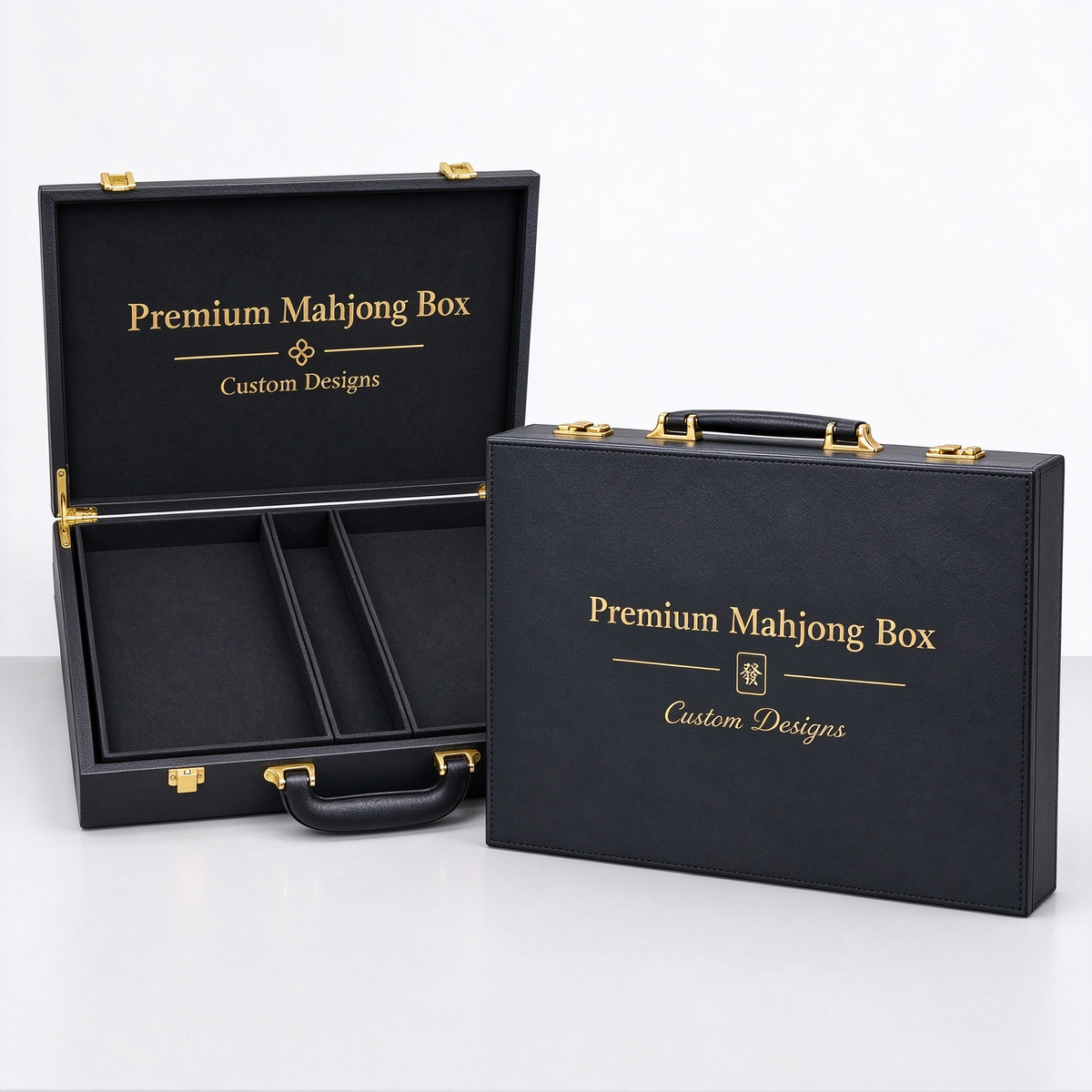 Black Mahjong Box