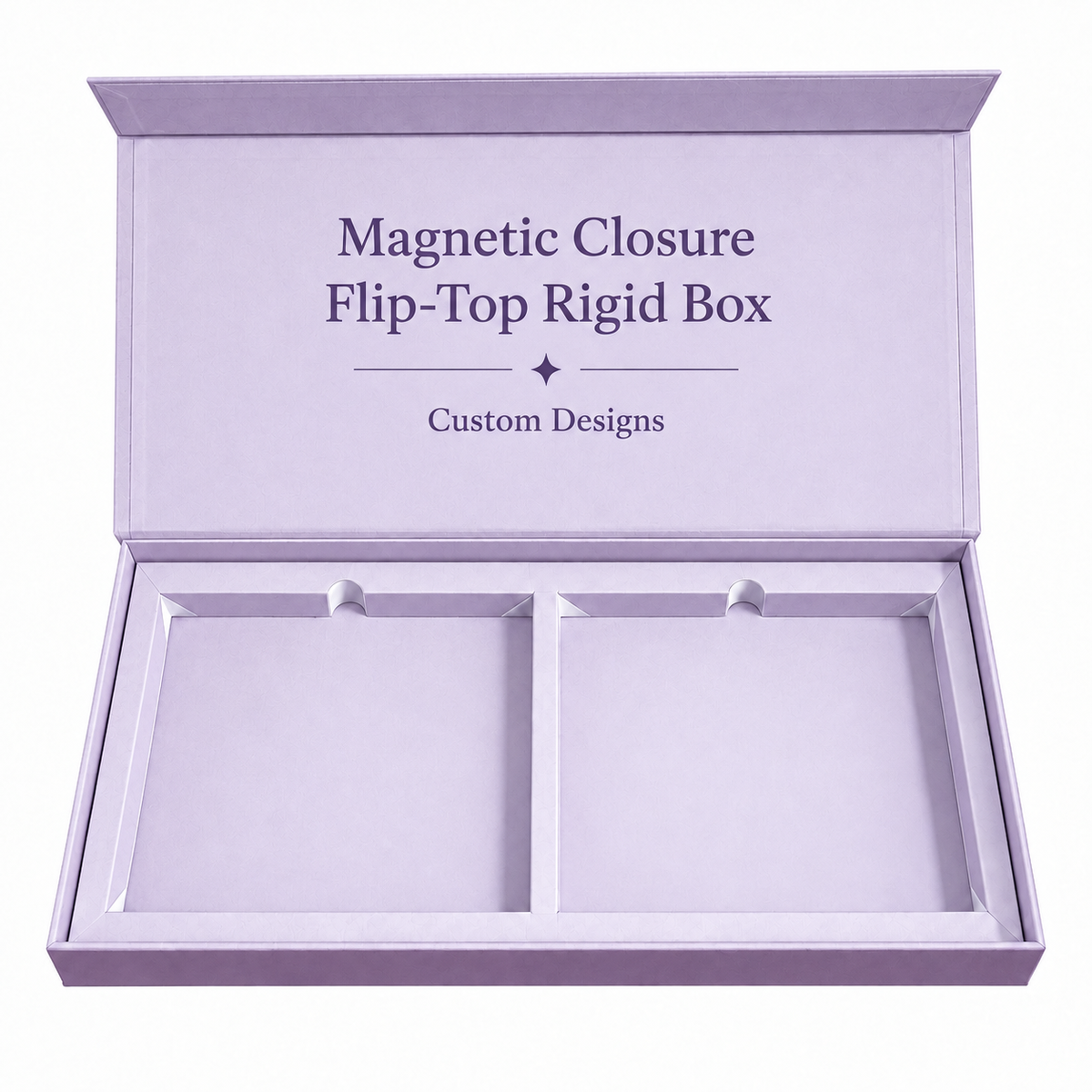 Custom Magnetic Closure Flip-Top Rigid Box