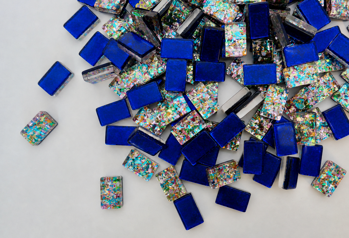 Confetti Mahjong Tiles