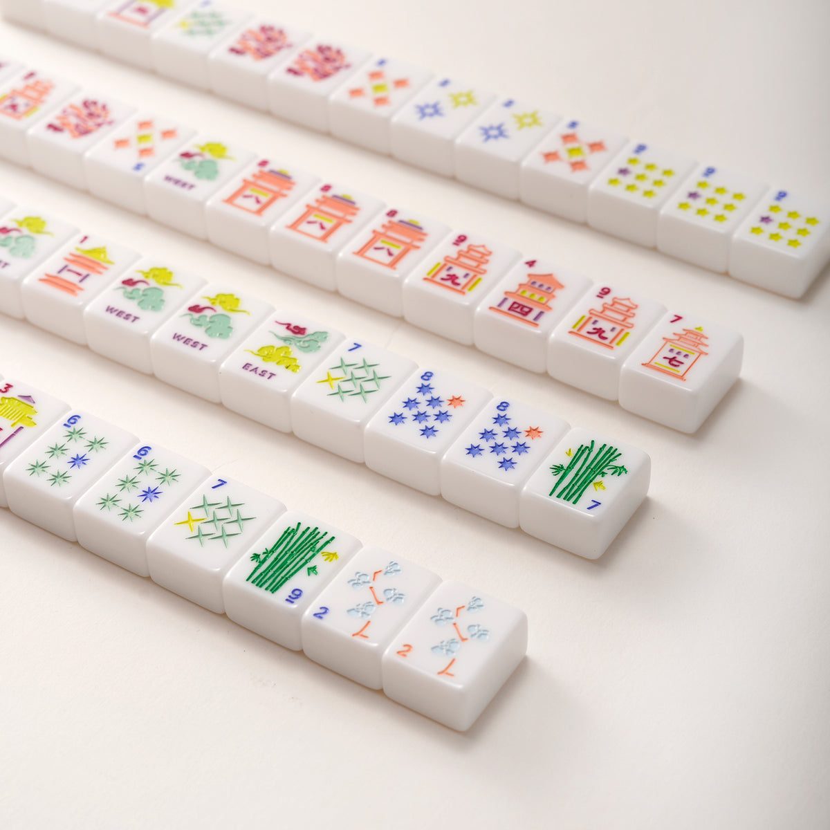 Single‑layer Acrylic American Mahjong Tiles