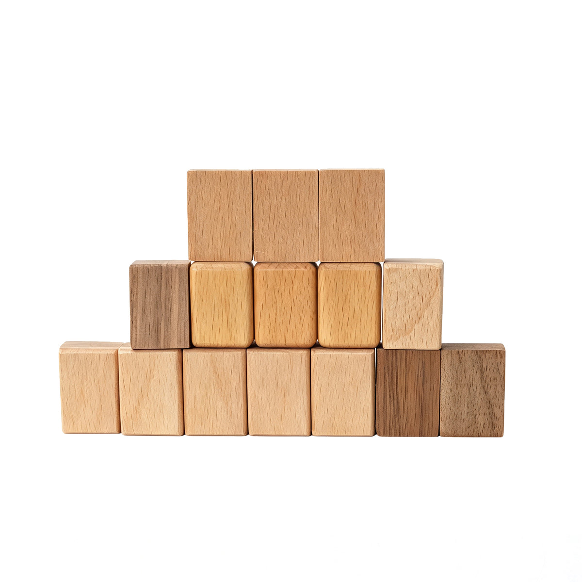 Wooden Mahjong Tiles