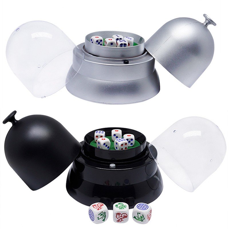 Cheat-Proof Electric Dice Cup with High Base
