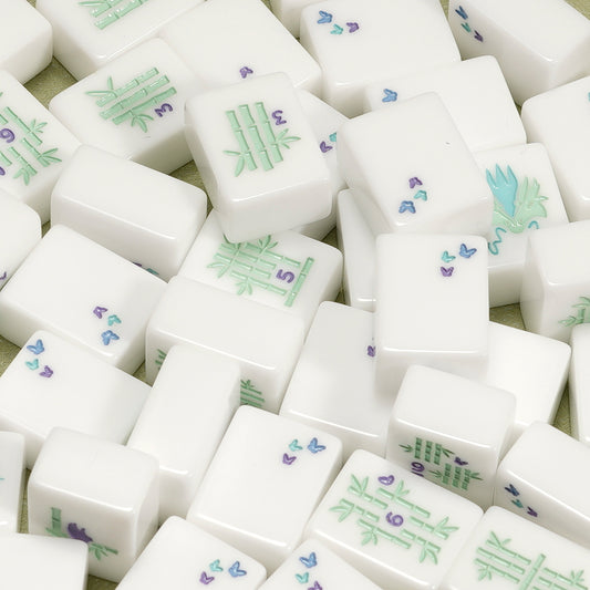 23mm Small Single-Layer Acrylic American Mahjong Tiles