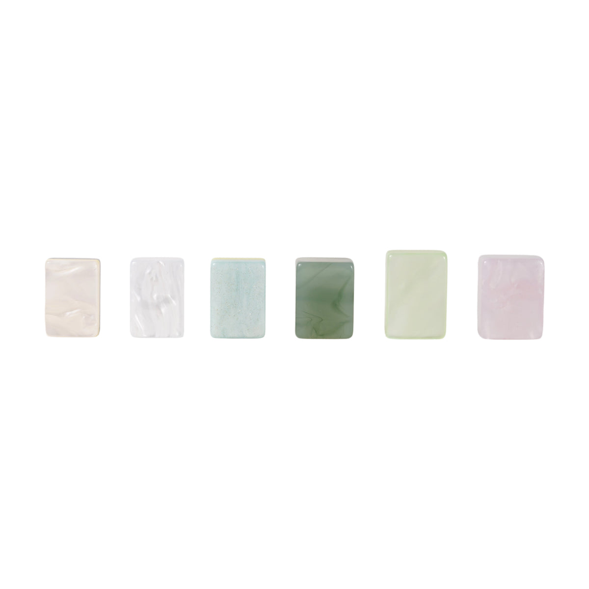 Pearl & Marble Acrylic Mahjong Tiles