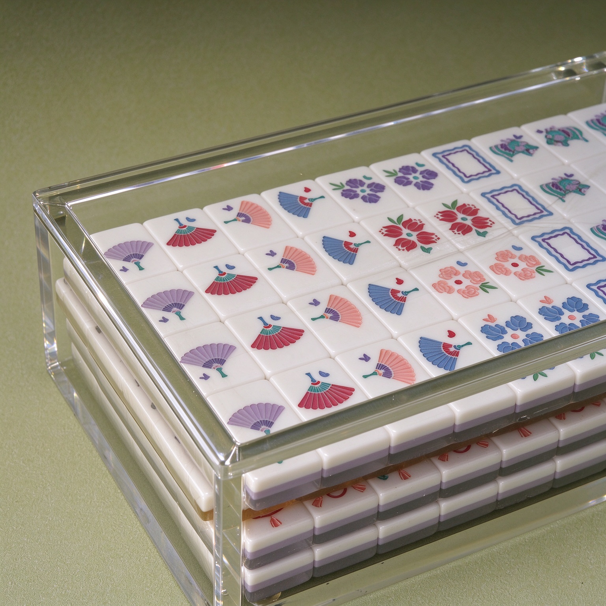 Custom Mahjong Acrylic Box