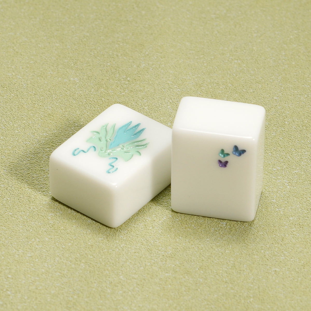 23mm Small Single-Layer Acrylic American Mahjong Tiles