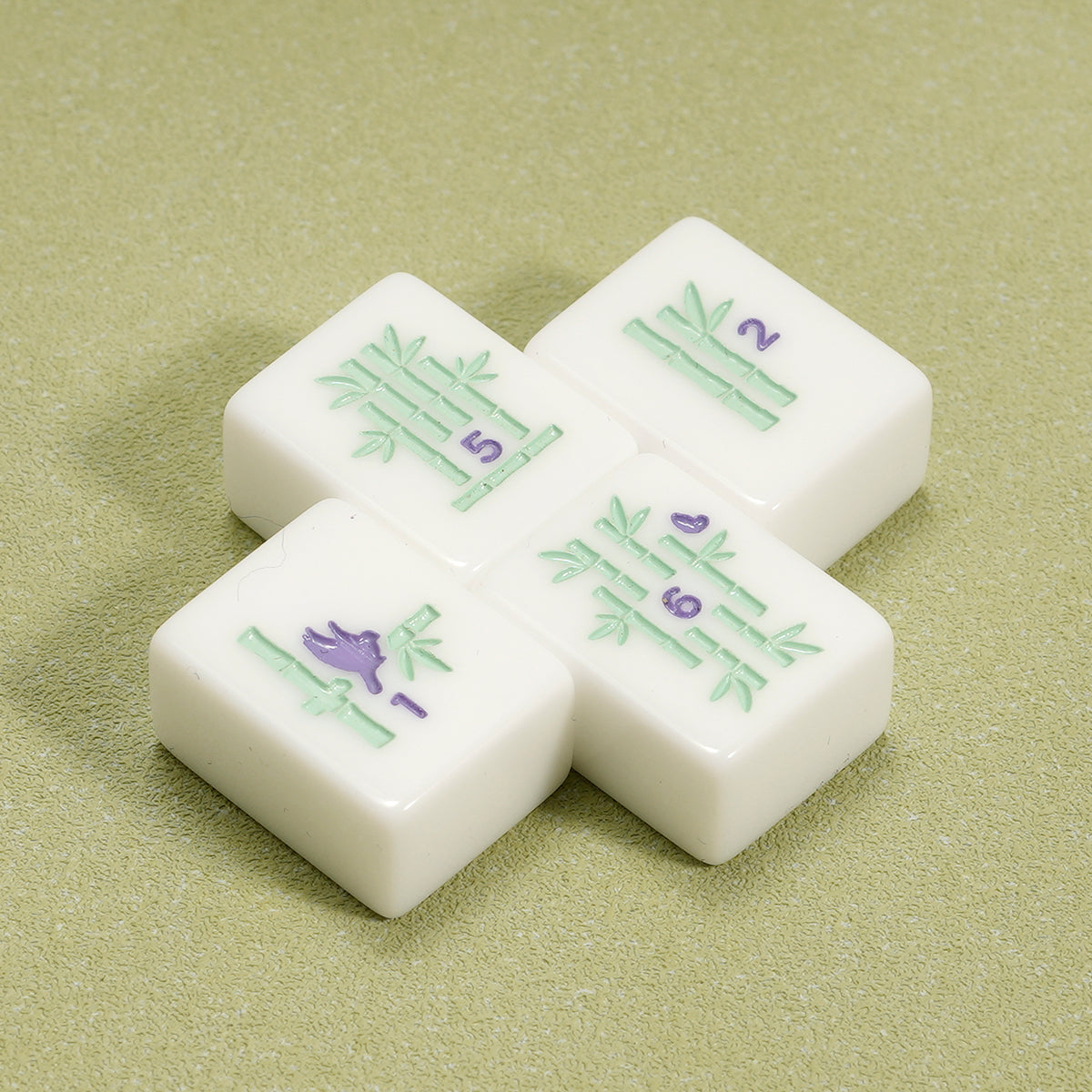 23mm Small Single-Layer Acrylic American Mahjong Tiles