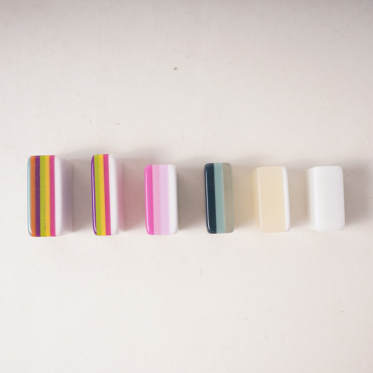 Multi-Layer, Multi-Color American Mahjong Tiles