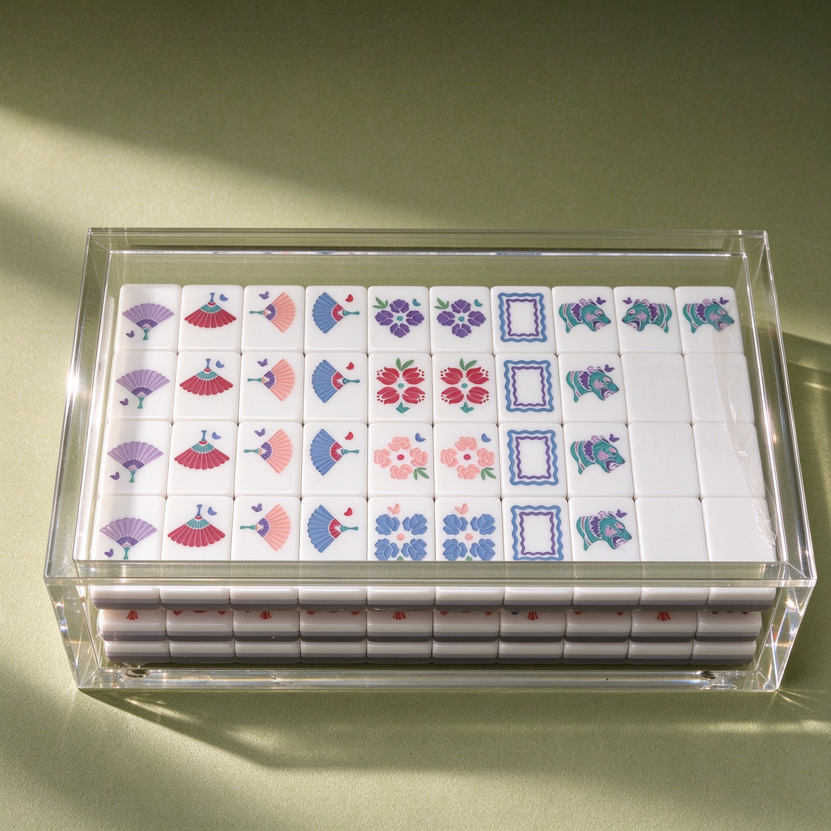 Custom Mahjong Acrylic Box