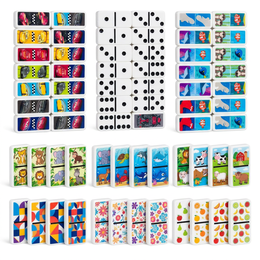 Custom Acrylic Dominoes