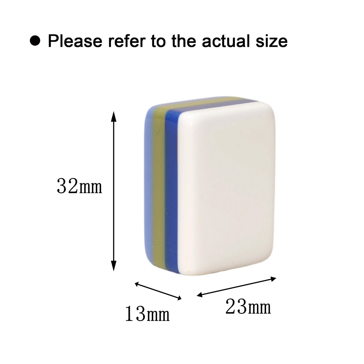 Four-Layer Multi-Color Acrylic Mahjong Tiles