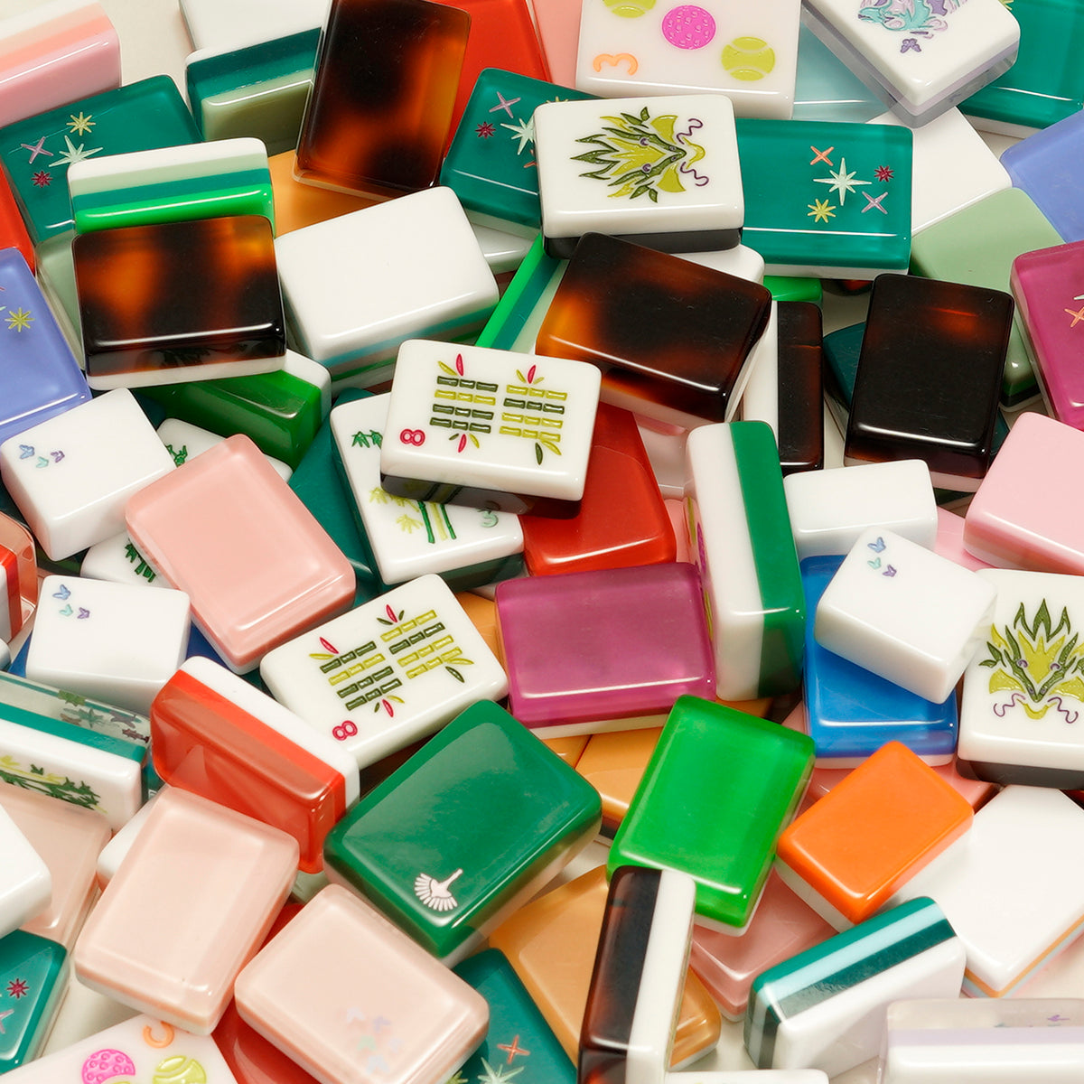 Custom Acrylic American Mahjong Tiles