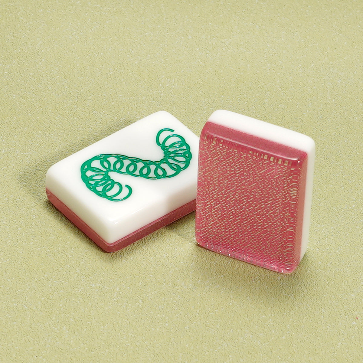 Pink Sparkle American Mahjong Tiles