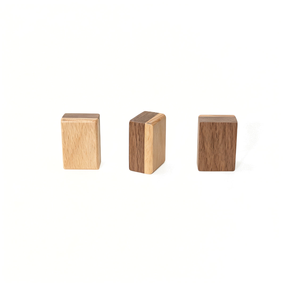 Wooden Mahjong Tiles