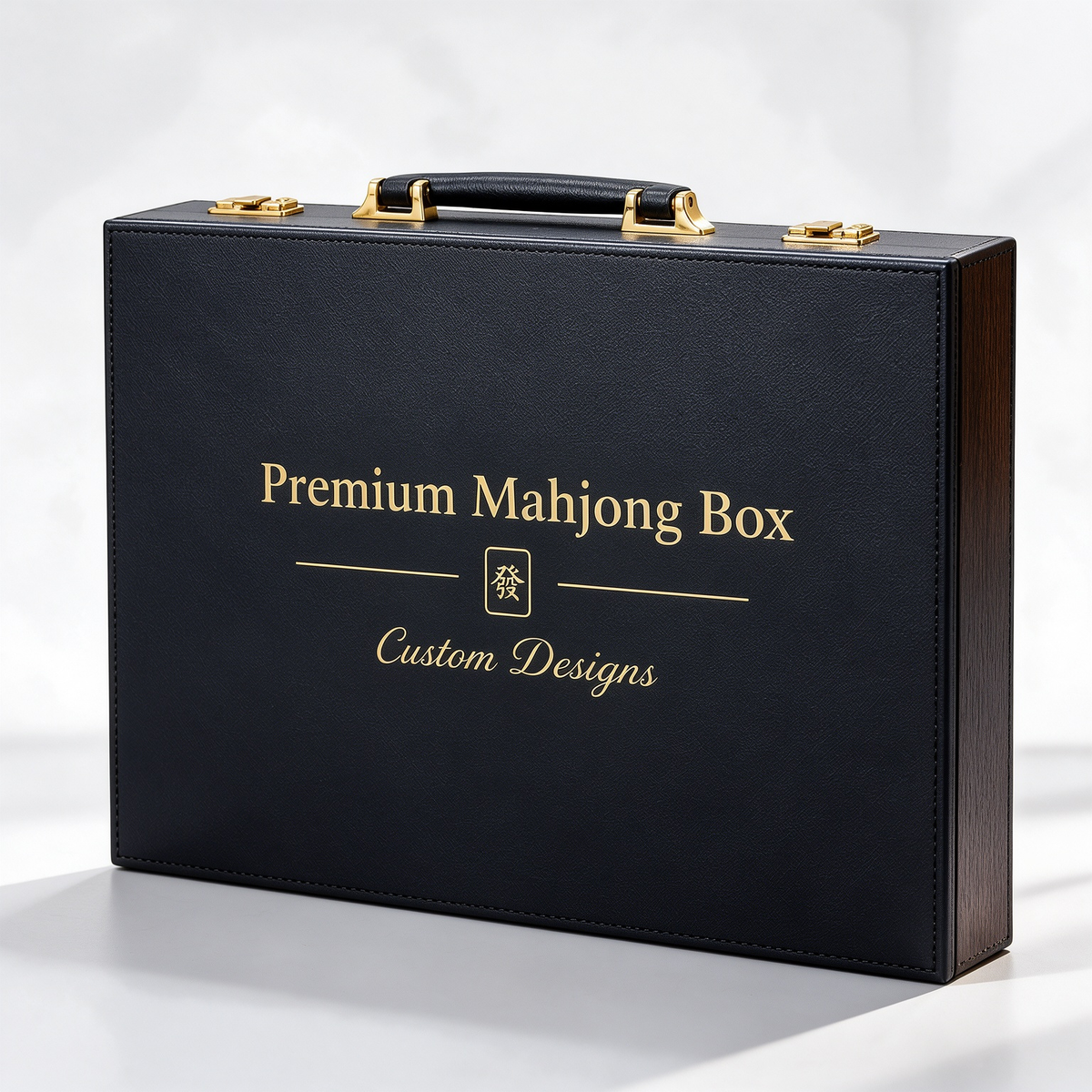 Black Mahjong Box