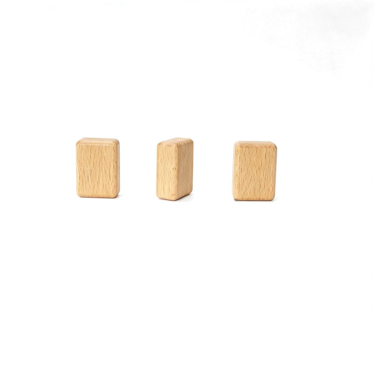 Wooden Mahjong Tiles