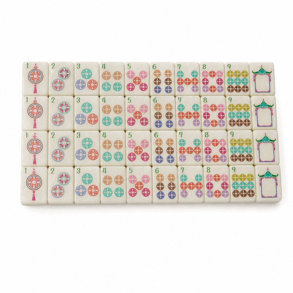 Resin Mahjong Tiles