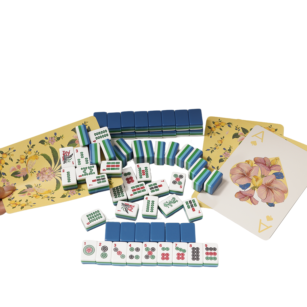 In-Stock 4-Layer Acrylic American Mahjong Set