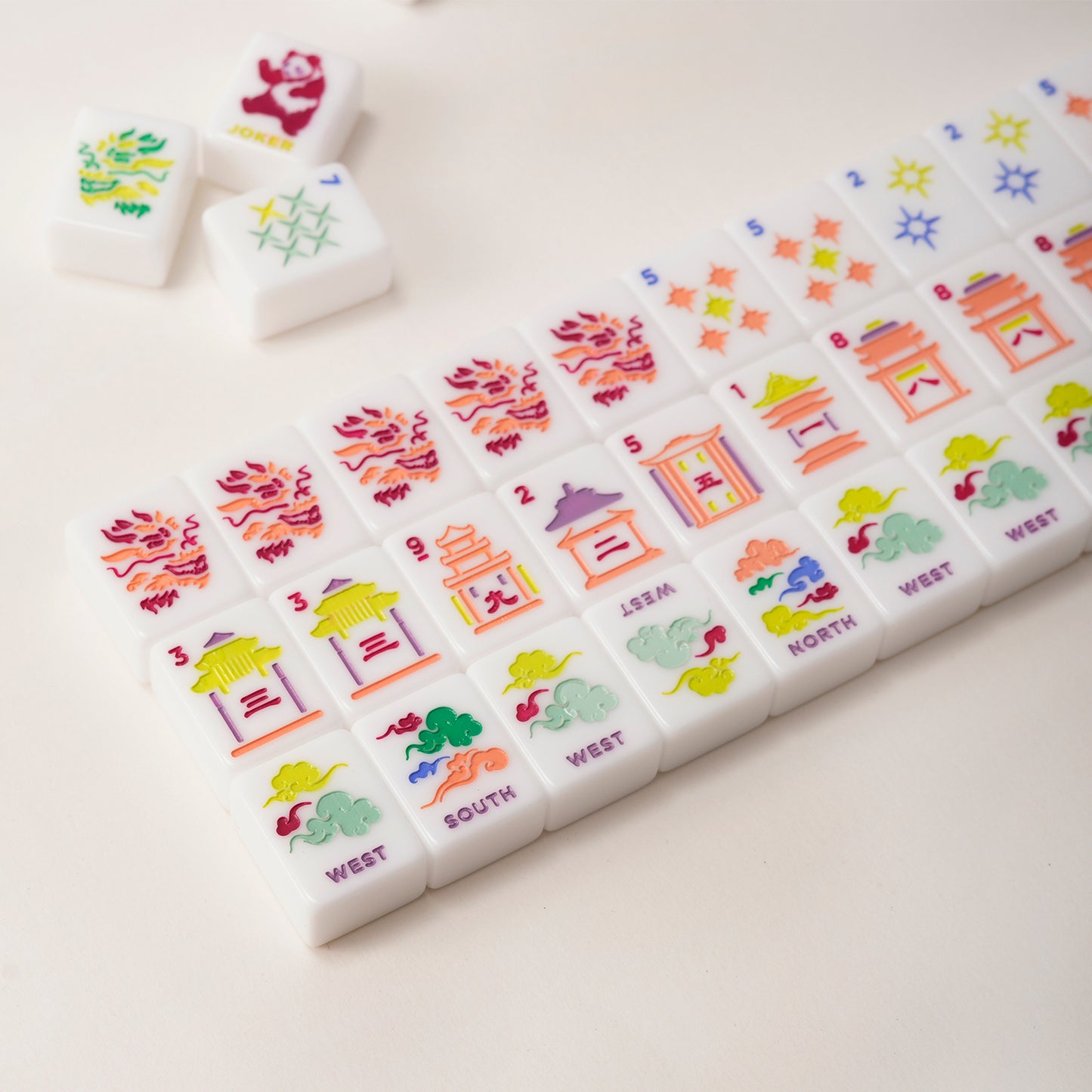 Single‑layer Acrylic American Mahjong Tiles