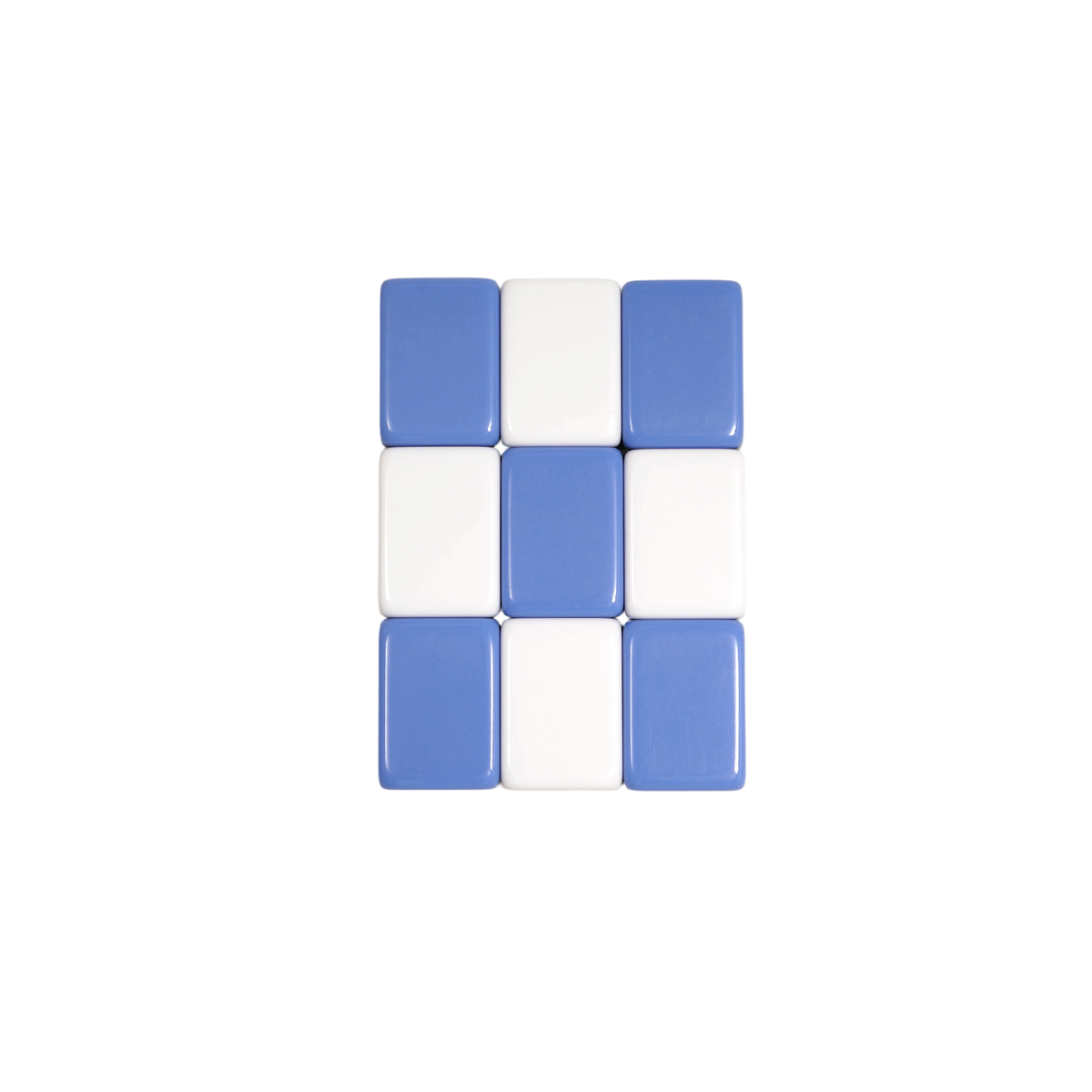 Four-Layer Multi-Color Acrylic Mahjong Tiles