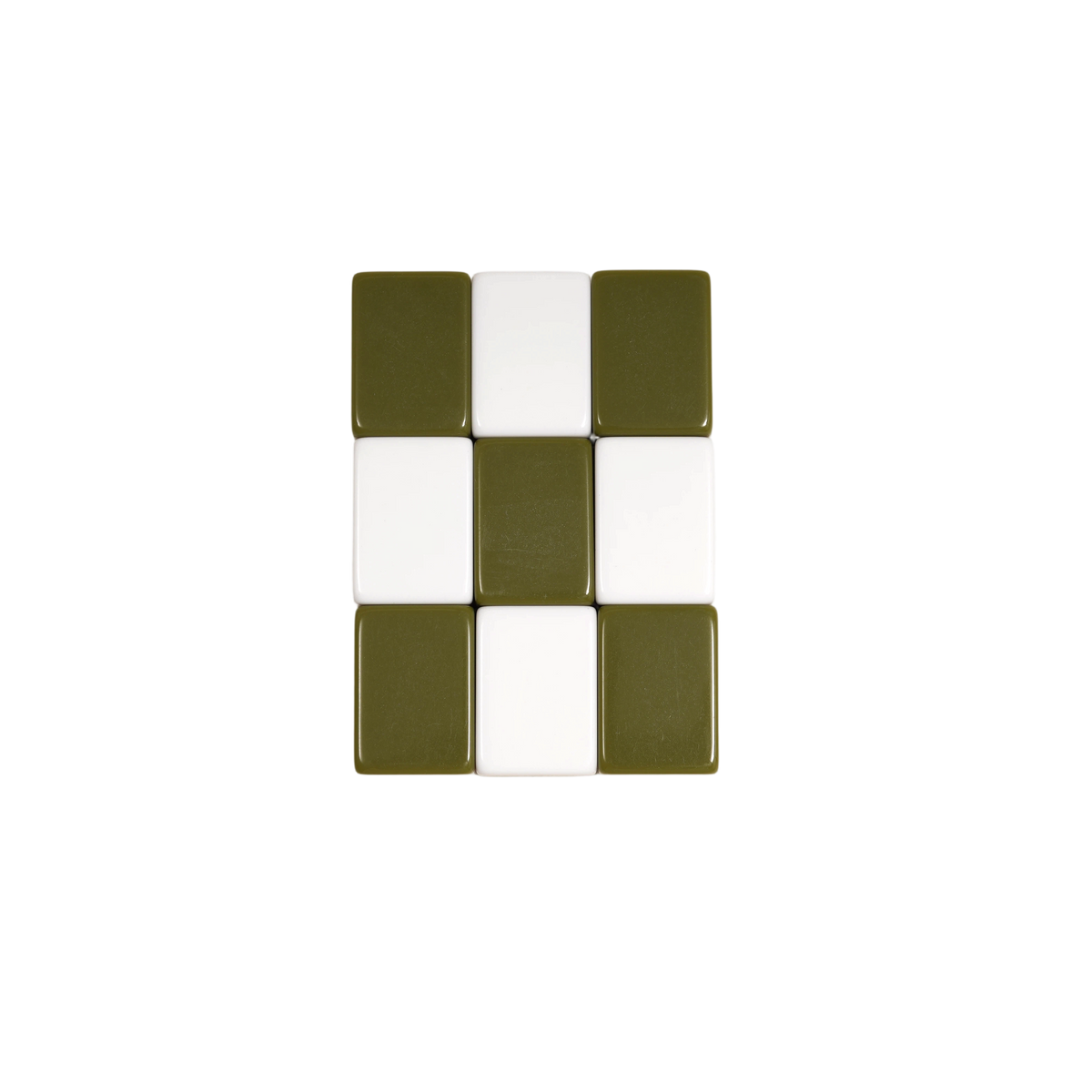 Four-Layer Multi-Color Acrylic Mahjong Tiles