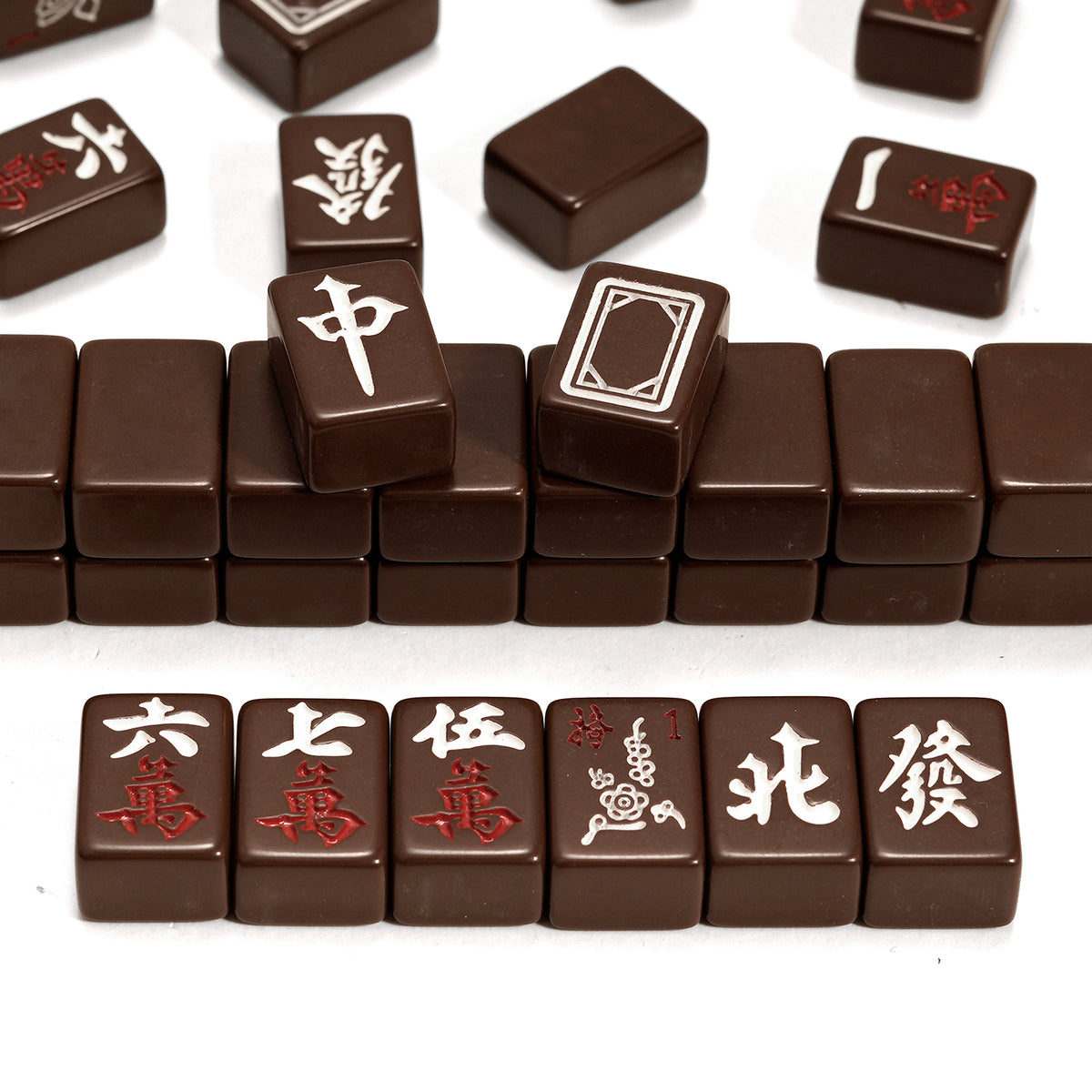 20mm Mini Melamine Mahjong Travel Set