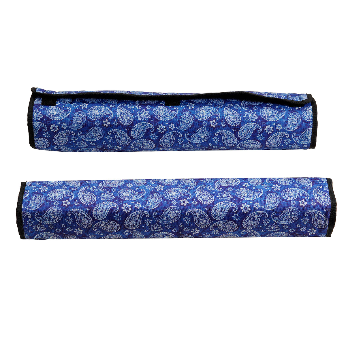 Dark Blue Patterned Mahjong Canvas Tote Bag