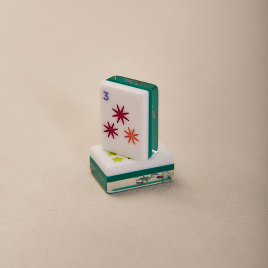 Three-Layer Acrylic American Mahjong Tiles