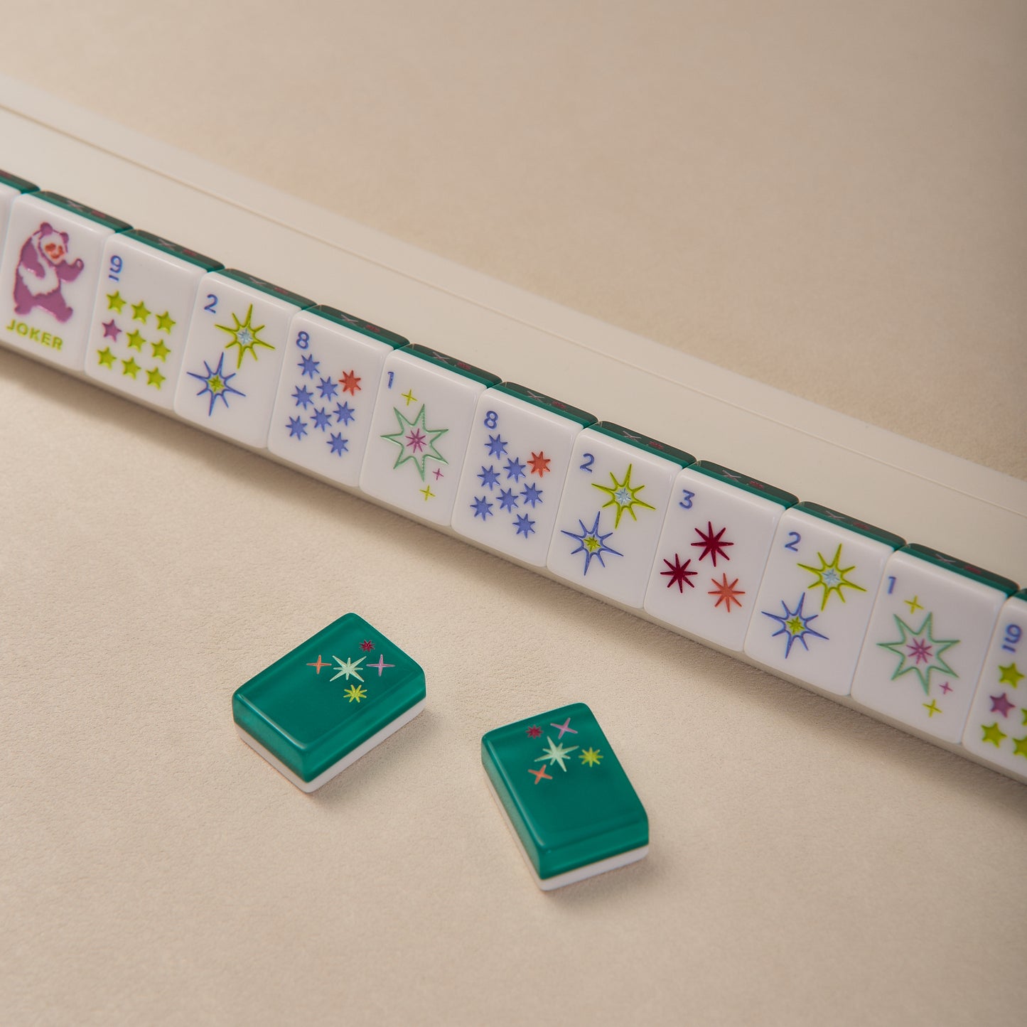 Three-Layer Acrylic American Mahjong Tiles