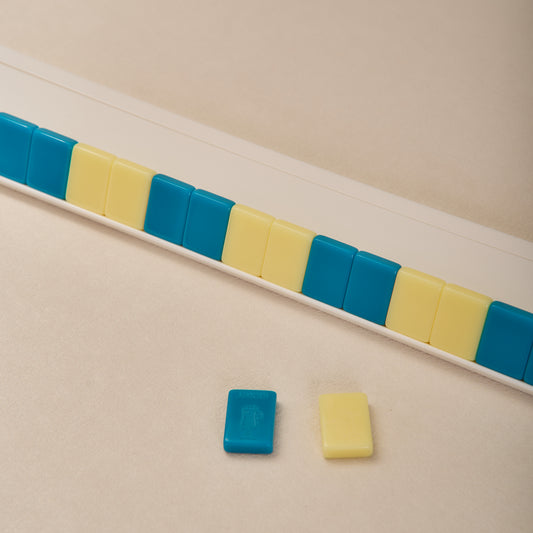 Single-Layer Solid-Color Mahjong Tiles