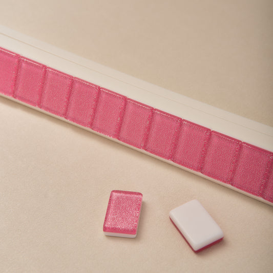 Gold-Thread Double-Layer Mahjong Tiles