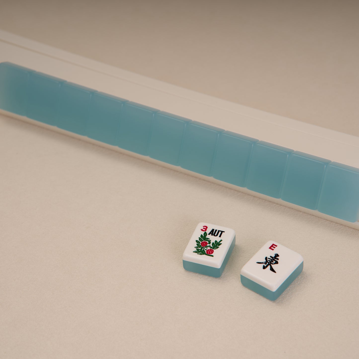 Jelly-Colored Acrylic American Mahjong Sets in Stock