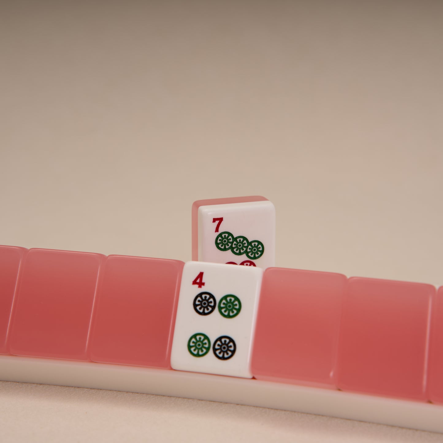 Jelly-Colored Acrylic American Mahjong Sets in Stock