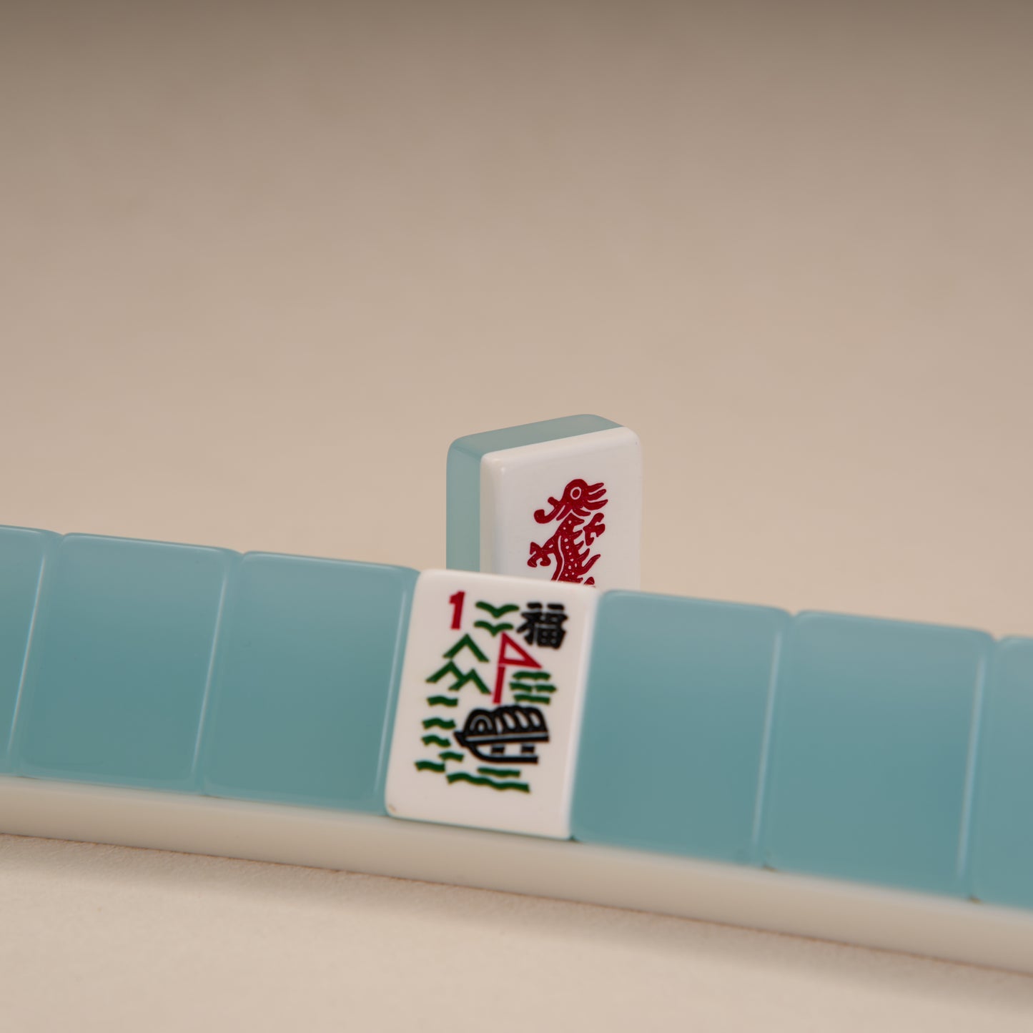 Jelly-Colored Acrylic American Mahjong Sets in Stock