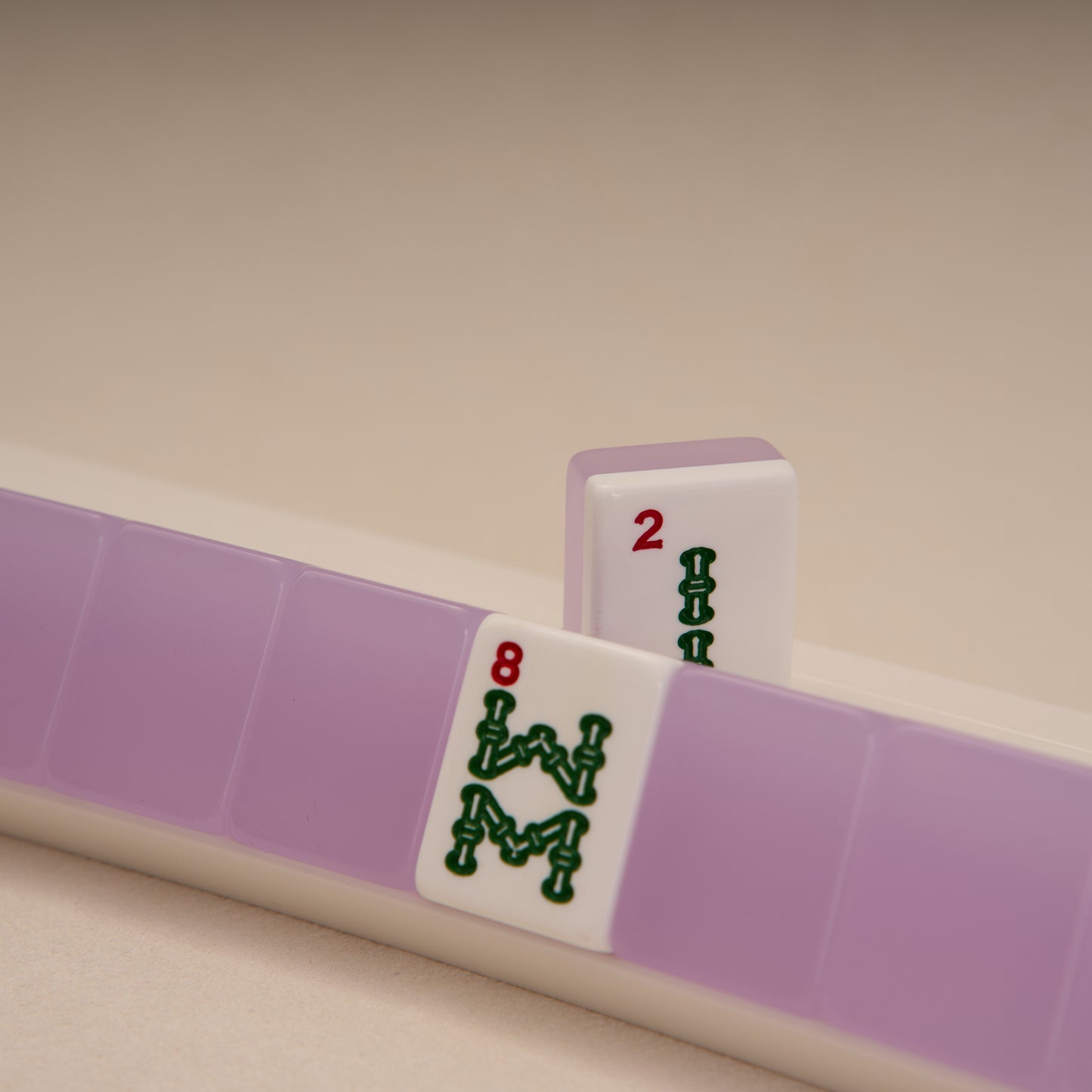 Jelly-Colored Acrylic American Mahjong Sets in Stock