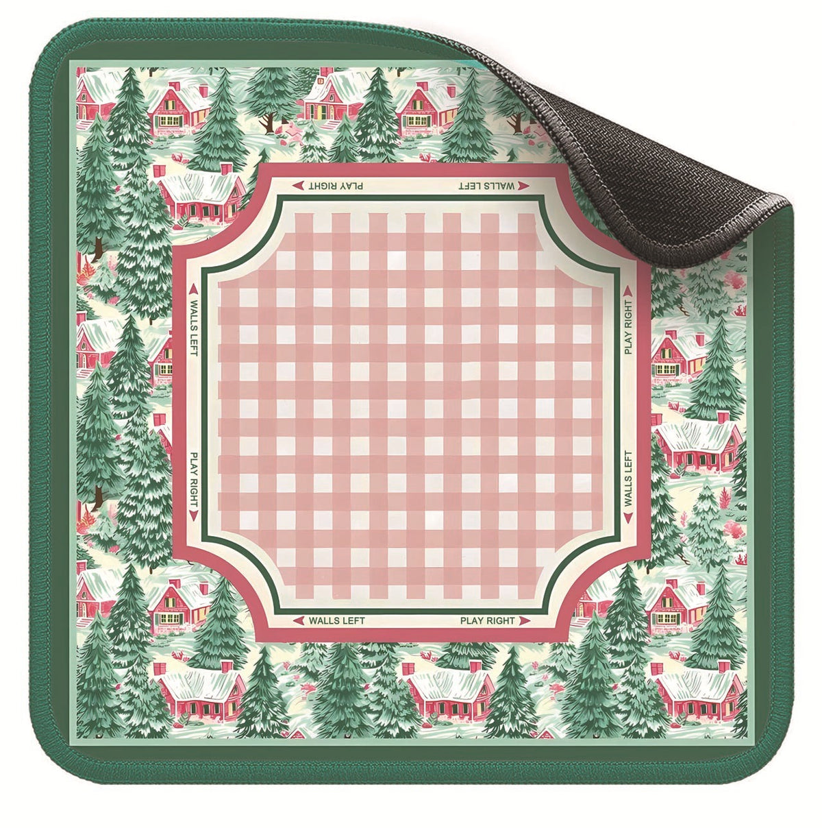 Leopard-Print Mahjong Mat