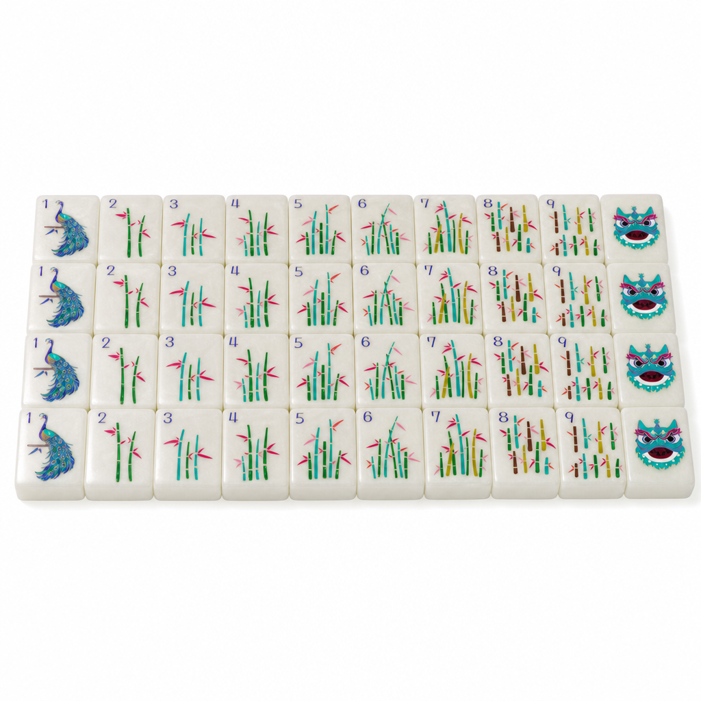 Resin Mahjong Tiles